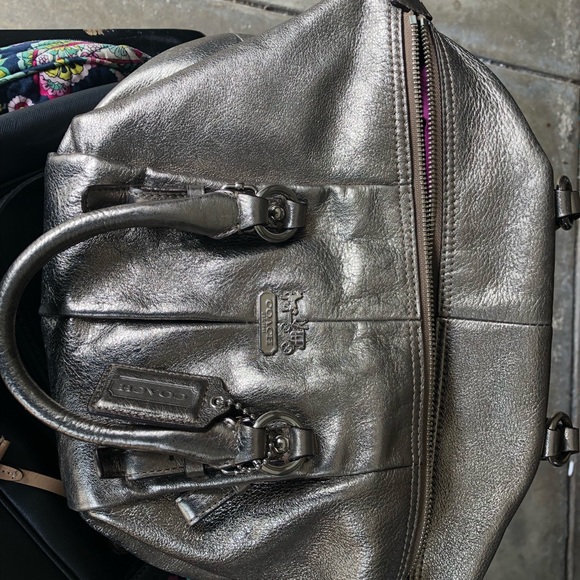 Coach Metallic Purse - Picture 1 of 4